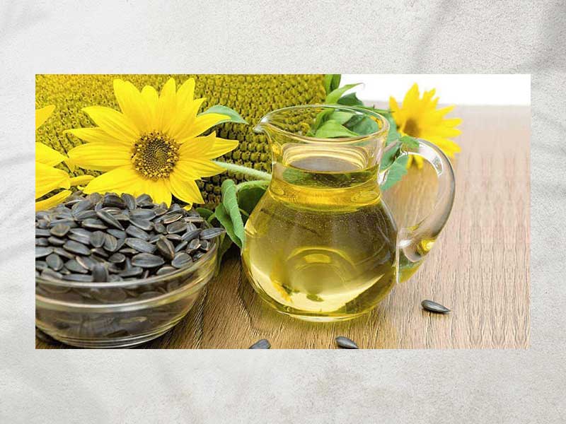 روغن آفتاب گردان یک لیتری